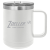 Polar Camel 15 oz. White Vacuum Insulated Mug with Slider Lid